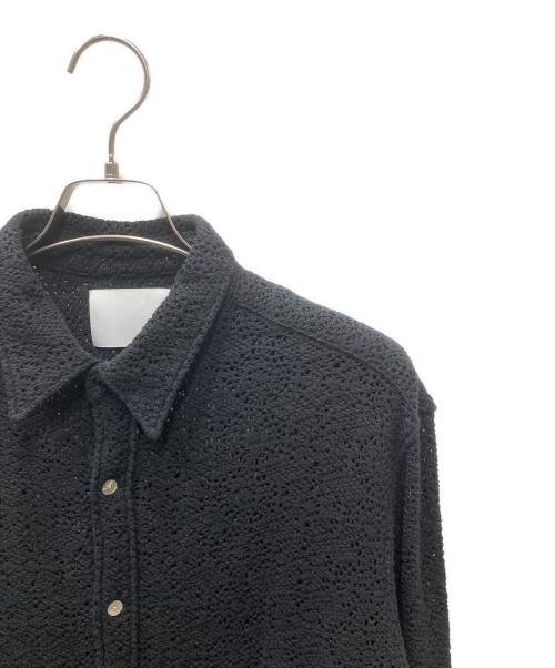 kaiko（カイコー）KAIKO (カイコー) RASSEL SHIRT ブラック サイズ:34の古着・服飾アイテム