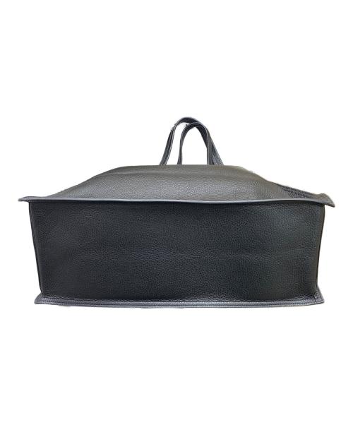 VIOLAd'ORO（ヴィオラドーロ）VIOLAd'ORO (ヴィオラドーロ) イタリアンレザートートバッグ ブラックの古着・服飾アイテム