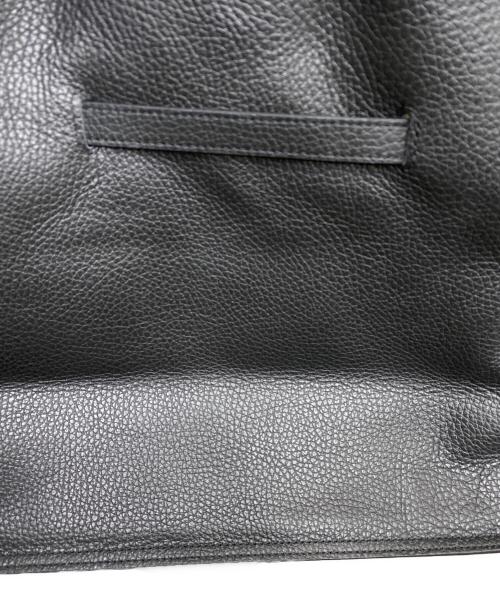 VIOLAd'ORO（ヴィオラドーロ）VIOLAd'ORO (ヴィオラドーロ) イタリアンレザートートバッグ ブラックの古着・服飾アイテム