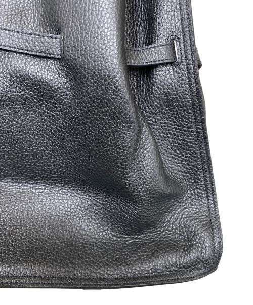 VIOLAd'ORO（ヴィオラドーロ）VIOLAd'ORO (ヴィオラドーロ) イタリアンレザートートバッグ ブラックの古着・服飾アイテム