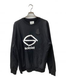 TAKAHIROMIYASHITA TheSoloIst.（タカヒロミヤシタ ザソロイスト）の古着「プリントスウェット」｜ブラック