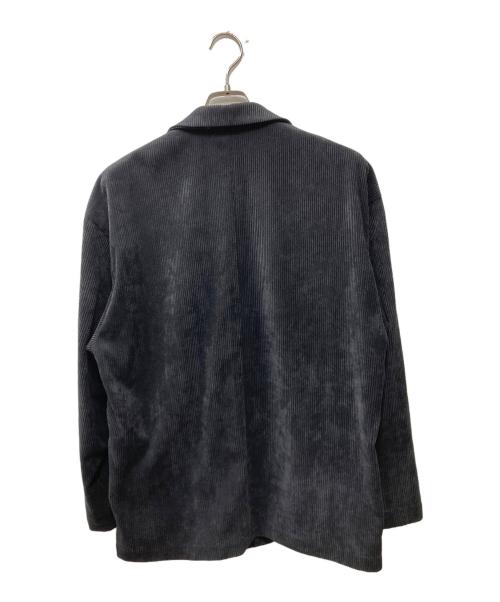 N.HOOLYWOOD（エヌ ハリウッド）N.HOOLYWOOD (エヌ ハリウッド) コーデュロイダブルジャケット ブラック サイズ:size38の古着・服飾アイテム
