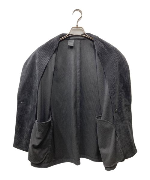 N.HOOLYWOOD（エヌ ハリウッド）N.HOOLYWOOD (エヌ ハリウッド) コーデュロイダブルジャケット ブラック サイズ:size38の古着・服飾アイテム