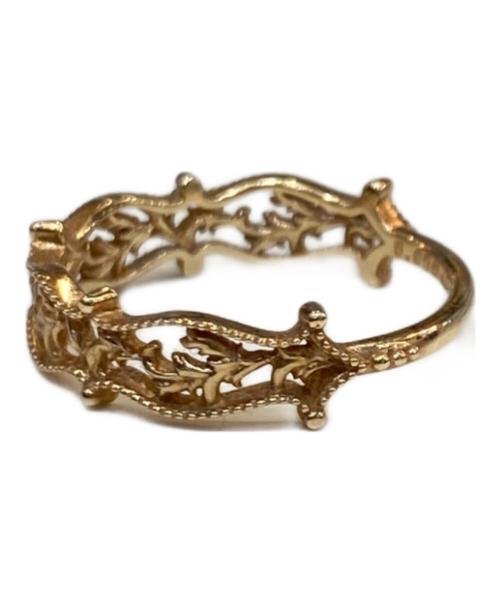 AGATE（アガット）agate (アガット) K10 デザインリング イエロー×ゴールド サイズ:なしの古着・服飾アイテム