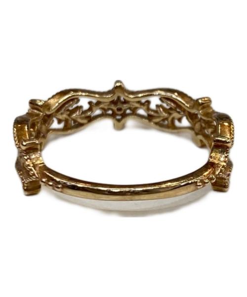 AGATE（アガット）agate (アガット) K10 デザインリング イエロー×ゴールド サイズ:なしの古着・服飾アイテム