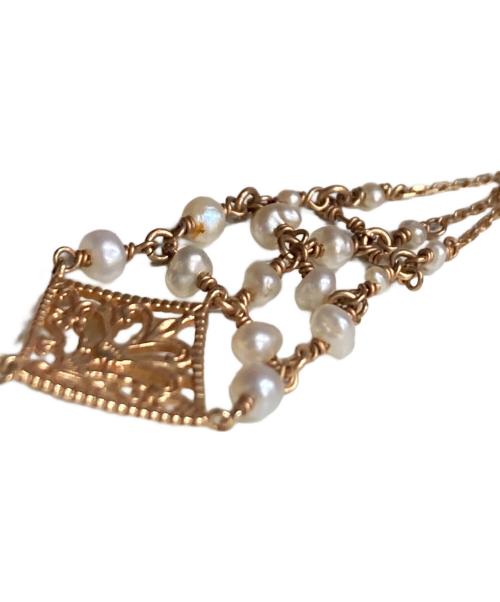 AHKAH（アーカー）AHKAH (アーカー) K10 CLASSIC ネックレス ゴールドの古着・服飾アイテム