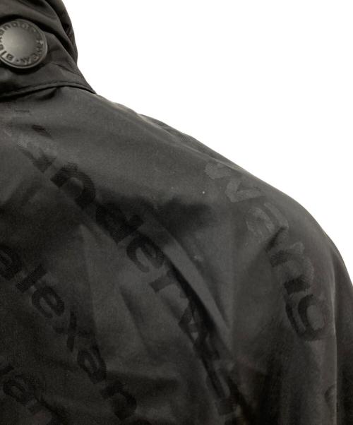 ALEXANDER WANG（アレキサンダー・ワン）ALEXANDER WANG (アレキサンダー・ワン) ロゴ総柄 ナイロンジャケット ブラック サイズ:Sの古着・服飾アイテム