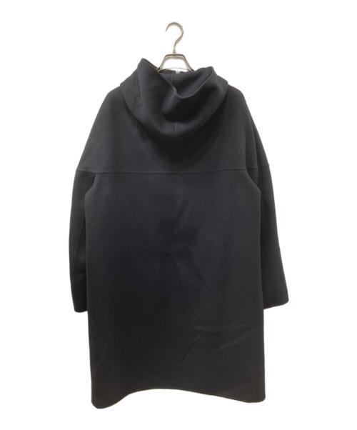 BALENCIAGA（バレンシアガ）BALENCIAGA (バレンシアガ) ウールフーデッドジップアップコート ネイビー サイズ:46の古着・服飾アイテム
