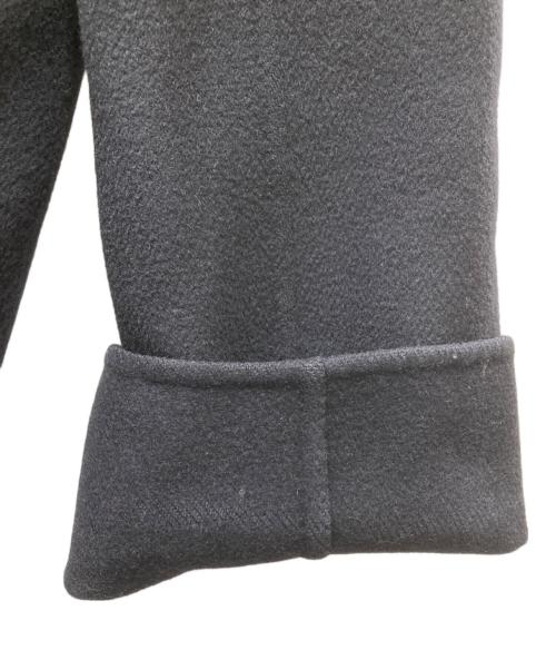 BALENCIAGA（バレンシアガ）BALENCIAGA (バレンシアガ) ウールフーデッドジップアップコート ネイビー サイズ:46の古着・服飾アイテム