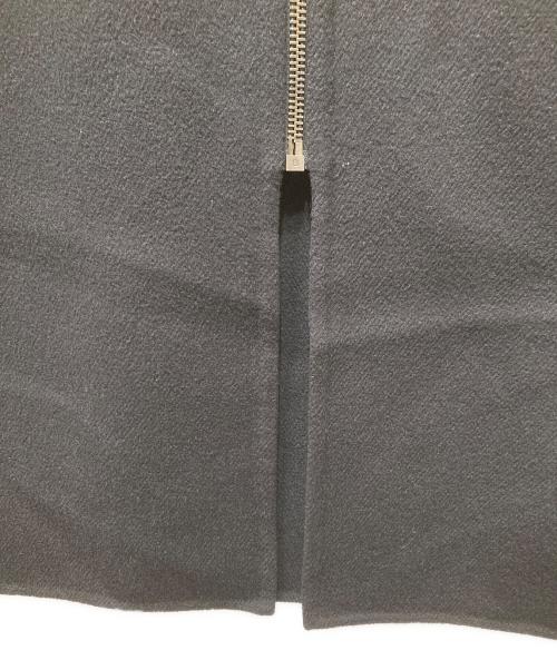 BALENCIAGA（バレンシアガ）BALENCIAGA (バレンシアガ) ウールフーデッドジップアップコート ネイビー サイズ:46の古着・服飾アイテム