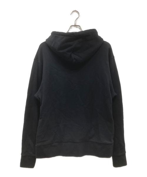 J.W.ANDERSON（ジェイダブリューアンダーソン）J.W.ANDERSON (ジェイダブリューアンダーソン) Logo hoodie ロゴパーカー ブラック サイズ:Mの古着・服飾アイテム