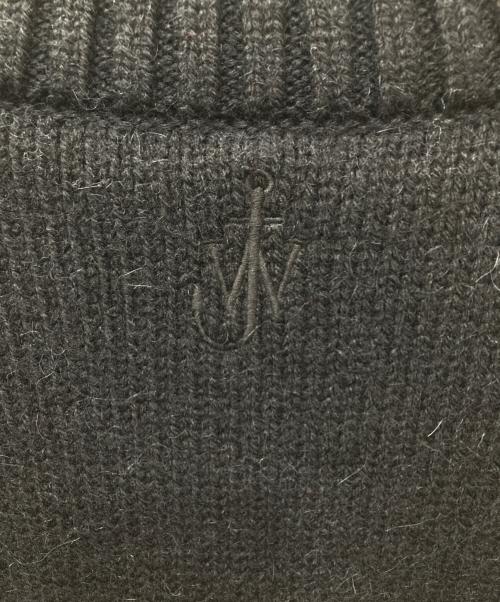 J.W.ANDERSON（ジェイダブリューアンダーソン）J.W.ANDERSON (ジェイダブリューアンダーソン) PATCH POCKET JUMPER ハイネック セーター ブラック サイズ:Sの古着・服飾アイテム
