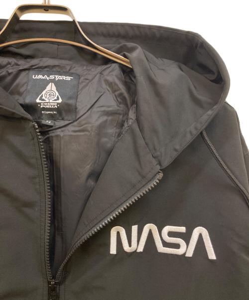 UMA STARS（ウマスタアズ）UMA STARS (ウマスタアズ) シェルパーカー ブラック サイズ:Mの古着・服飾アイテム