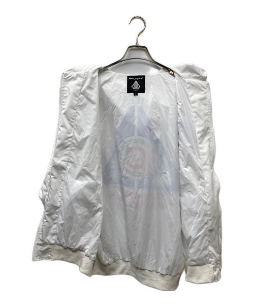 UMA STARS（ウマスタアズ）UMA STARS (ウマスタアズ) シェルパーカー ホワイト サイズ:Lの古着・服飾アイテム