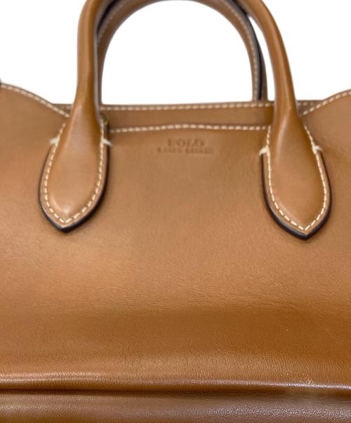 POLO RALPH LAUREN（ポロ・ラルフローレン）POLO RALPH LAUREN (ポロ・ラルフローレン) 2WAYショルダーバッグ ブラウンの古着・服飾アイテム