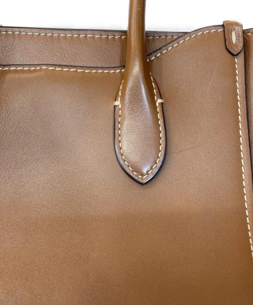 POLO RALPH LAUREN（ポロ・ラルフローレン）POLO RALPH LAUREN (ポロ・ラルフローレン) 2WAYショルダーバッグ ブラウンの古着・服飾アイテム