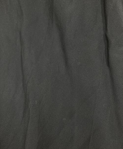 Yohji Yamamoto FEMME（ヨウジヤマモトファム）Yohji Yamamoto FEMME (ヨウジヤマモトファム) 22SS シルクスカート ブラック サイズ:101㎝(W40)の古着・服飾アイテム
