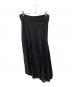 Yohji Yamamoto FEMME (ヨウジヤマモトファム) 22SS シルクスカート ブラック サイズ:101㎝(W40)：14000円
