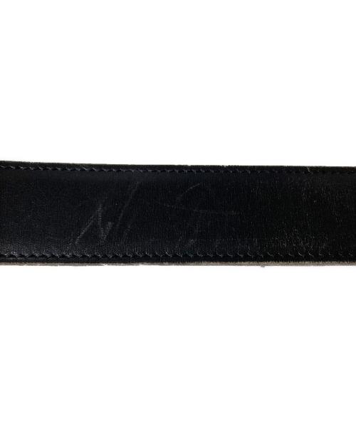 HERMES（エルメス）HERMES (エルメス) H リバーシブル レザーベルト ブラックの古着・服飾アイテム