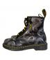 Dr.Martens (ドクターマーチン) 1460 スネークデザインブーツ ブラック×グレー サイズ:UK6：14000円