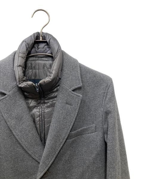 HERNO（ヘルノ）HERNO (ヘルノ) ダウンライナー付きチェスターコート グレー サイズ:48の古着・服飾アイテム