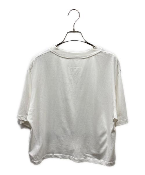 MM6 Maison Margiela（エムエムシックスメゾンマルジェラ）MM6 Maison Margiela (エムエムシックスメゾンマルジェラ) プリントTシャツ ホワイト サイズ:SIZE XSの古着・服飾アイテム