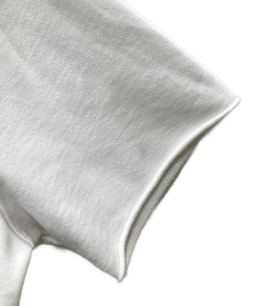 MM6 Maison Margiela（エムエムシックスメゾンマルジェラ）MM6 Maison Margiela (エムエムシックスメゾンマルジェラ) 半袖スウェット ホワイト サイズ:XLの古着・服飾アイテム
