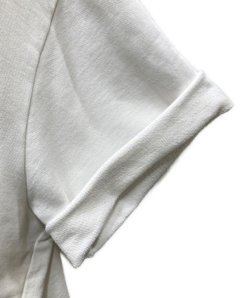 MM6 Maison Margiela（エムエムシックスメゾンマルジェラ）MM6 Maison Margiela (エムエムシックスメゾンマルジェラ) 半袖スウェット ホワイト サイズ:XLの古着・服飾アイテム