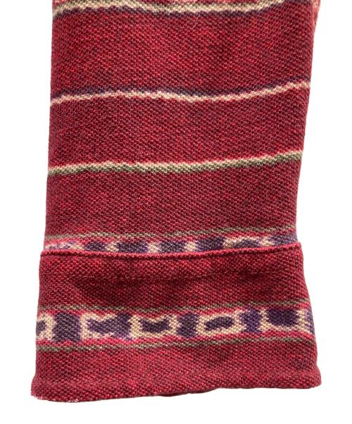 POLO RALPH LAUREN（ポロ・ラルフローレン）POLO RALPH LAUREN (ポロ・ラルフローレン) 90s ネイティブシャツ レッド サイズ:SIZE Lの古着・服飾アイテム