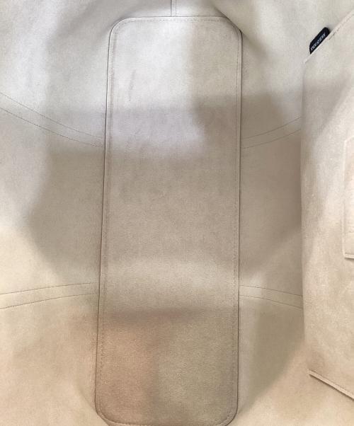 ESTIVANT（エスティバン）ESTIVANT (エスティバン) ウルトラスエード トートバッグ ベージュの古着・服飾アイテム