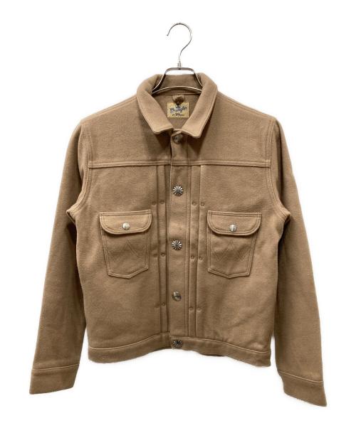 Wrangler（ラングラー）Wrangler (ラングラー) Ron Herman 別注  コンチョウールジャケット ブラウン サイズ:Sの古着・服飾アイテム