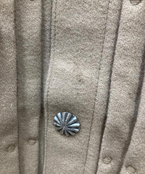 Wrangler（ラングラー）Wrangler (ラングラー) Ron Herman 別注  コンチョウールジャケット ブラウン サイズ:Sの古着・服飾アイテム