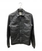 Ron Hermanロンハーマン）の古着「SECOND LEATHER JACKET セカンド レザー ジャケット」｜ブラック