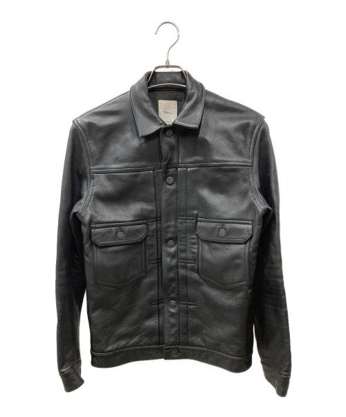 Ron Herman（ロンハーマン）Ron Herman (ロンハーマン) SECOND LEATHER JACKET セカンド レザー ジャケット ブラック サイズ:Sの古着・服飾アイテム