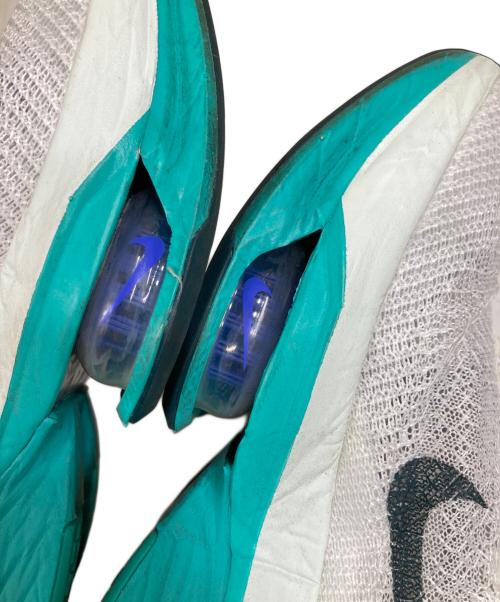 NIKE（ナイキ）NIKE (ナイキ) ズームアルファフライ ネクスト% 2 スニーカー ホワイト×ブルー サイズ:23の古着・服飾アイテム