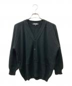 BLACK COMME des GARCONSブラックコムデギャルソン）の古着「アクリルカーディガン」｜ブラック