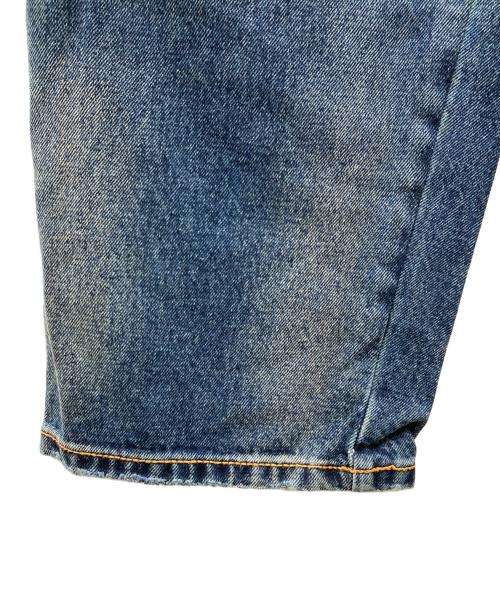 EVISU（エヴィス）EVISU (エヴィス) GDC (ジーディーシー) EVISU X GDC 大黒プリント リラックスフィット ジーンズ ブルー サイズ:Lの古着・服飾アイテム