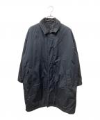Porter Classicポータークラシック）の古着「NYLON BALCOLLAR COAT 中綿コート」｜ブラック