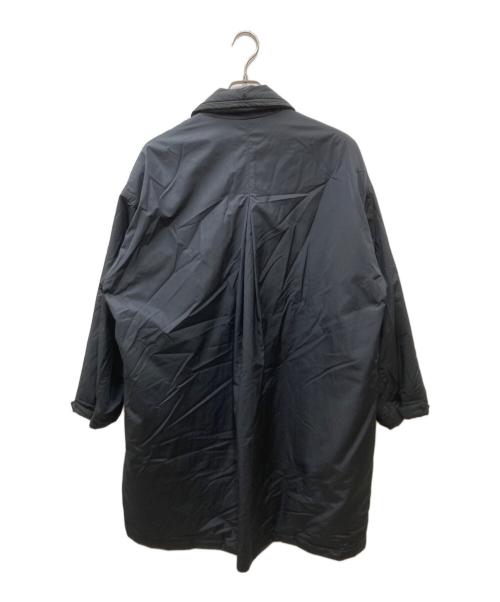 Porter Classic（ポータークラシック）Porter Classic (ポータークラシック) NYLON BALCOLLAR COAT 中綿コート ブラック サイズ:3の古着・服飾アイテム