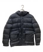 BLACK LABEL CRESTBRIDGEブラックレーベル クレストブリッジ）の古着「フーデッド ダウンジャケット」｜ブラック