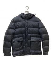 BLACK LABEL CRESTBRIDGE（ブラックレーベル クレストブリッジ）の古着「フーデッド ダウンジャケット」｜ブラック