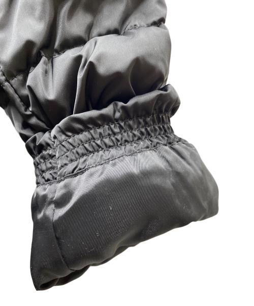 ANAYI（アナイ）ANAYI (アナイ) ソロサテンペプラムダウンコート ブラック サイズ:SIZE 38の古着・服飾アイテム