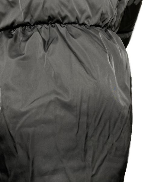 ANAYI（アナイ）ANAYI (アナイ) ソロサテンペプラムダウンコート ブラック サイズ:SIZE 38の古着・服飾アイテム
