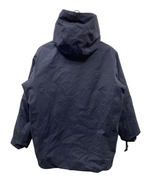 HUNTING WORLD（ハンティングワールド）HUNTING WORLD (ハンティングワールド) ALTERNATELY WAVE DOWN HOODED JACKET ダウンジャケット ブラック サイズ:Lの古着・服飾アイテム