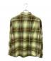 Supreme (シュプリーム) Shadow Plaid Flannel Shirt ネルシャツ グリーン サイズ:M：18000円