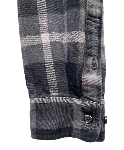 SUPREME（シュプリーム）Supreme (シュプリーム) Plaid Flannel Shirt ネルシャツ ブラック サイズ:Mの古着・服飾アイテム