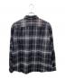 Supreme (シュプリーム) Plaid Flannel Shirt ネルシャツ ブラック サイズ:M：16000円