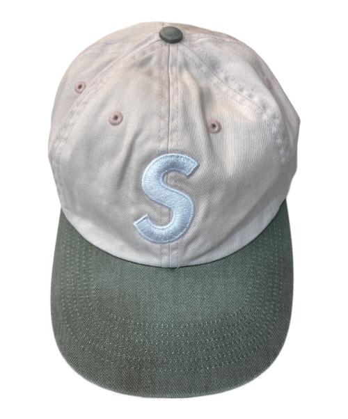 SUPREME（シュプリーム）Supreme (シュプリーム) 25AW 2-Tone Slogo 6 Panel キャップ ピンクの古着・服飾アイテム
