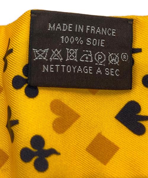 HERMES（エルメス）HERMES (エルメス) ツイリースカーフ イエローの古着・服飾アイテム