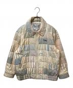sea NEW YORKシー ニューヨーク）の古着「パッチワークキルティングジャケット」｜ベージュ
